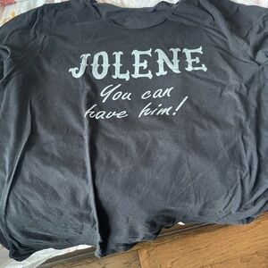 Black 2XL Jolene Tee Short Sleeves